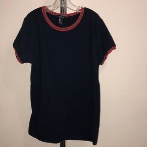 Blue and Red shirt